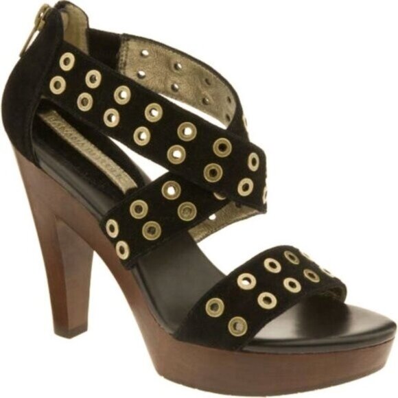 Banana Republic Shoes - Banana Republic Bethel Suede Heel Sandals NEW!!